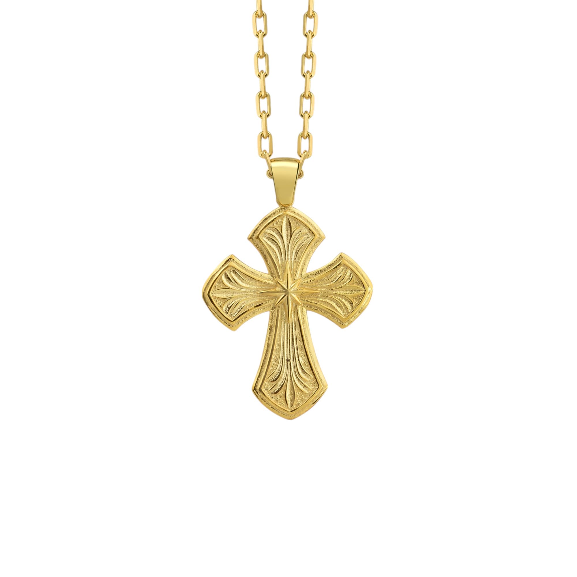 Share North Star Middle of Cross in Silver